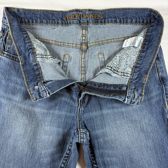 Cody James Jeans Straight Bootcut Western Men's 32x30 Stretch Denim Blue Cowboy - Picture 3 of 14